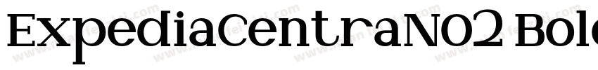 ExpediaCentraNO2 Bold字体转换